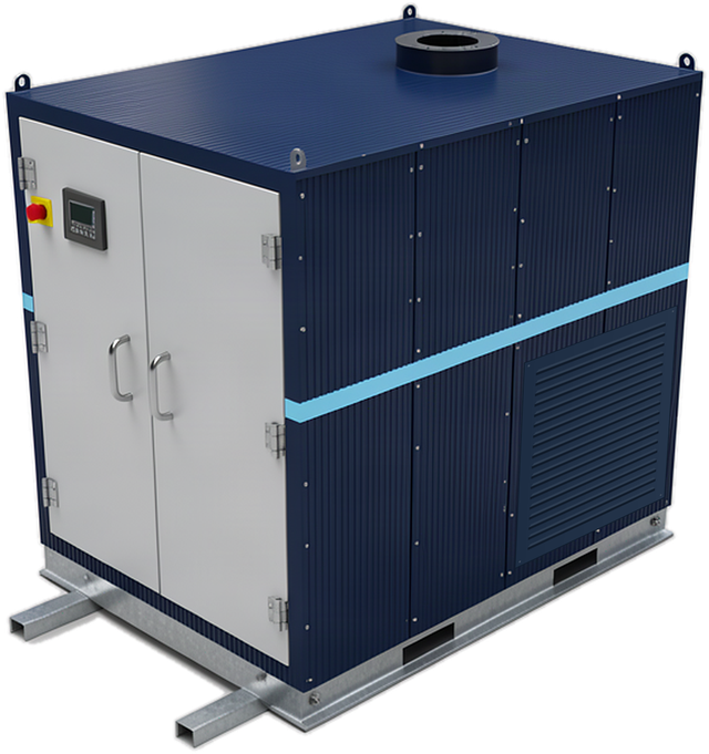 V200 microturbine, render