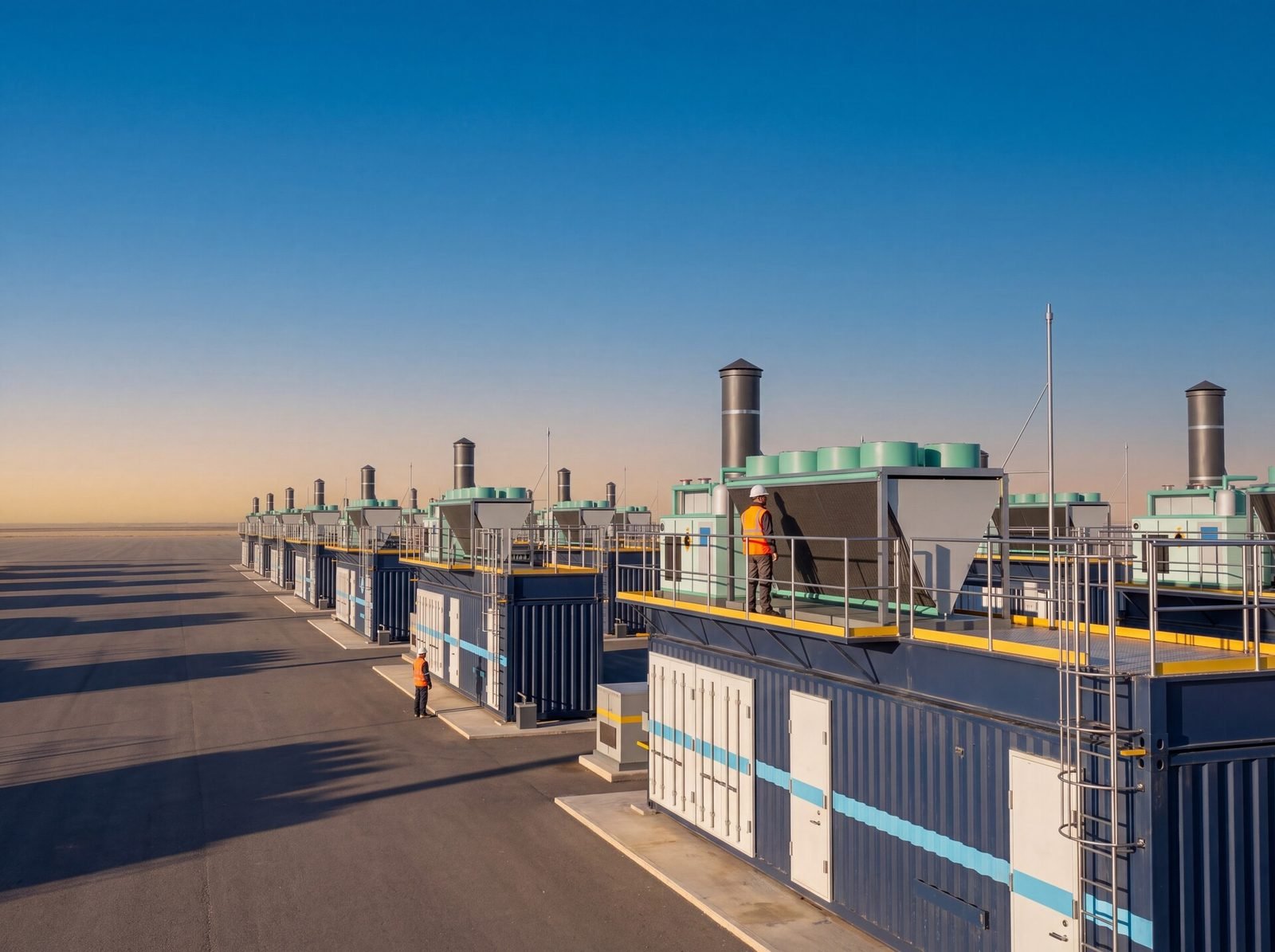 Illustration of a BluenPower generation site